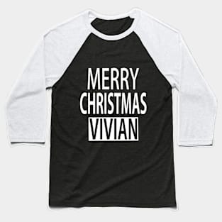 Merry Christmas Vivian Baseball T-Shirt